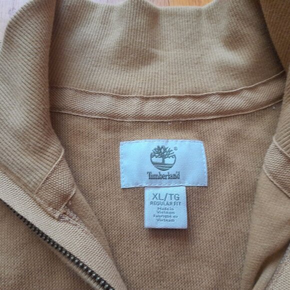 Timberland Men's XL 1/4 zip Sweater - Picture 2 of 4